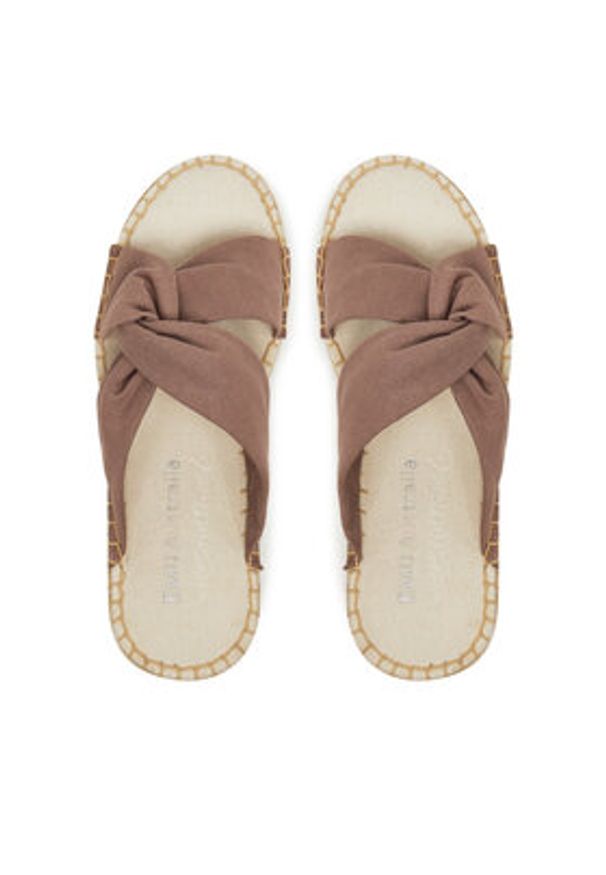 EMU Australia Espadryle Rowley W13169 Beżowy. Kolor: beżowy. Materiał: materiał