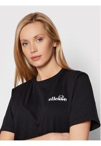 Ellesse T-Shirt Claudine SGM146260 Czarny Regular Fit. Kolor: czarny. Materiał: bawełna