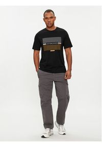 Jack & Jones - Jack&Jones T-Shirt Cyrus 12247810 Czarny Standard Fit. Kolor: czarny. Materiał: bawełna #3