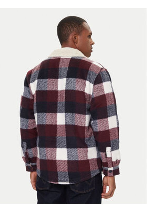 Tommy Jeans Kurtka przejściowa Check Teddy DM0DM22010 Kolorowy Regular Fit. Materiał: syntetyk. Wzór: kolorowy