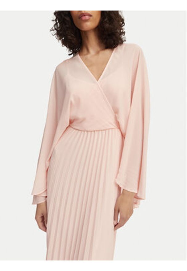 Vero Moda Sukienka wieczorowa Elliana 10348594 Różowy Regular Fit. Kolor: różowy. Materiał: syntetyk. Styl: wizytowy