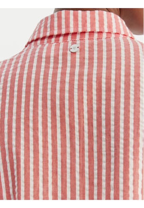 Roxy Koszula Beachy Nostalgia ERJWT03738 Różowy Relaxed Fit. Kolor: różowy. Materiał: bawełna