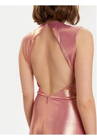 Silvian Heach Sukienka wieczorowa GPP24433VE Różowy Slim Fit. Kolor: różowy. Materiał: syntetyk. Styl: wizytowy