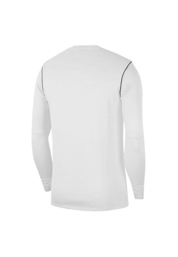 Nike - Męska Bluza Park 20 Z Okrągłym Dekoltem. Kolor: biały