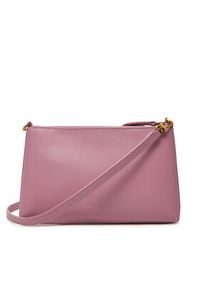 Pinko - PINKO Torebka Flat Horizontal Mini PE 25 PCPL 104277 A0F1 Fioletowy. Kolor: fioletowy. Materiał: skórzane #5