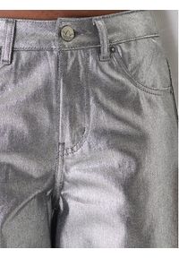 Adidas - adidas Jeansy Firebird KD2922 Srebrny Loose Fit. Kolor: srebrny #8