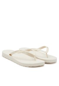 TOMMY HILFIGER - Tommy Hilfiger Japonki Hilfiger Strap Beach Sandal FW0FW08736 Écru. Materiał: materiał #5