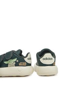 Adidas - adidas Sneakersy Star Wars Advantage IH6258 Zielony. Kolor: zielony. Materiał: skóra. Wzór: motyw z bajki. Model: Adidas Advantage #3