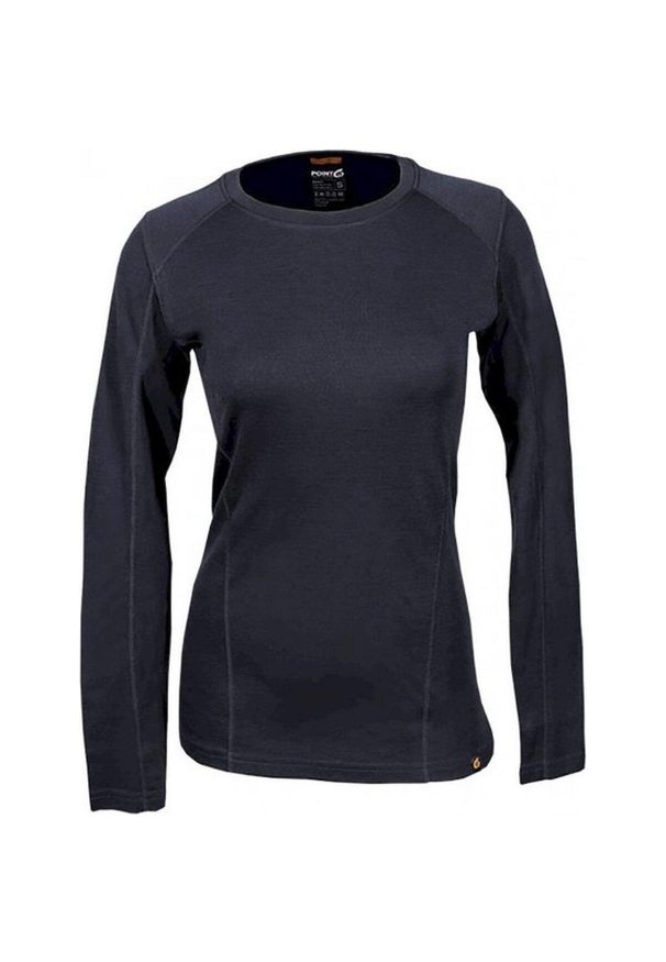 POINT6 - Baselayer Mid Sportswear Ladies Long Sleeve. Kolor: czarny. Długość rękawa: długi rękaw