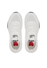 Love Moschino - LOVE MOSCHINO Sneakersy JA15485G0MIYZ100 Biały. Kolor: biały. Materiał: materiał