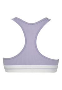 Calvin Klein Underwear Biustonosz top LV00QF8018 Fioletowy. Kolor: fioletowy. Materiał: bawełna #3
