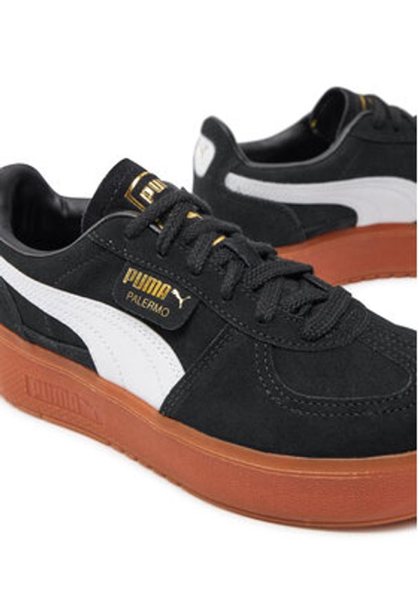 Puma Sneakersy Palermo Elevata Wns 399348 01 Czarny. Kolor: czarny. Materiał: skóra