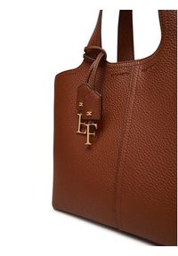 Elisabetta Franchi Torebka BS-96A-52E2-V450 Brązowy. Kolor: brązowy. Materiał: skórzane