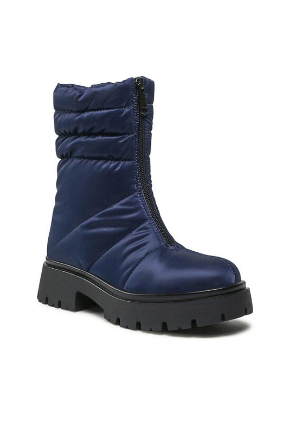 Jenny Fairy Botki WS125-12 Granatowy. Kolor: niebieski. Materiał: materiał