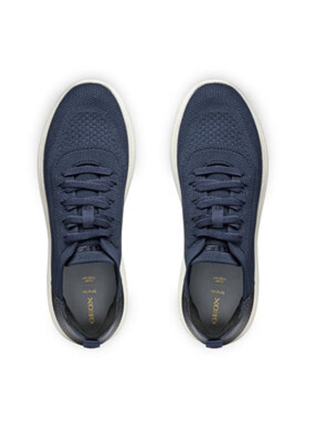 Geox Sneakersy D Spherica D55NUB 09T2N C4002 Granatowy. Kolor: niebieski. Materiał: materiał