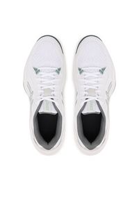 Asics Buty halowe Gel-Task 5 1071A130 Biały. Kolor: biały. Materiał: skóra #5