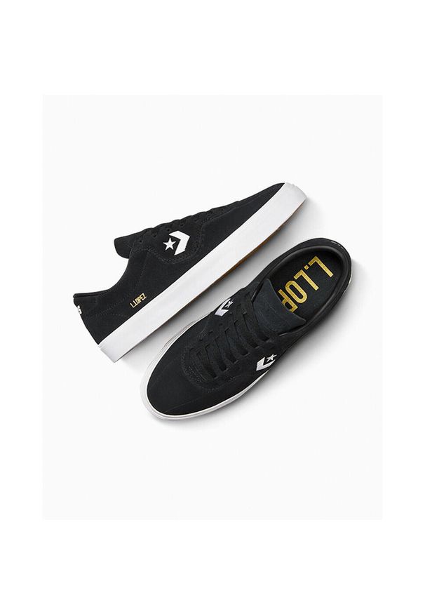 Adidasy Converse Louie Lopez Pro OX, Dla obu płci. Kolor: czarny. Materiał: zamsz, materiał. Sport: skateboard