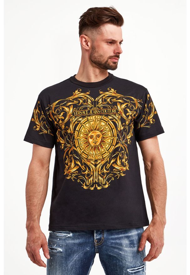 Versace Jeans Couture - T-shirt VERSACE JEANS COUTURE. Materiał: bawełna