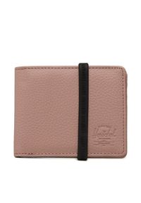 Herschel Mały Portfel Damski Roy Vegan Leather11163-02077 Różowy. Kolor: różowy. Materiał: skóra