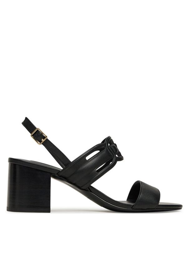 Liu Jo Sandały Sofi 02 SA5149 P0062 Czarny. Kolor: czarny. Materiał: skóra