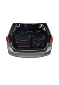 KJUST - Torby Do Bagażnika Vw Passat Variant 2014-2023 5Szt Kjust. Kolor: czarny. Styl: sportowy #1