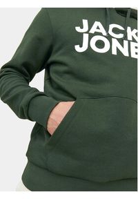 Jack & Jones - Jack&Jones Bluza Corp 12152840 Zielony Standard Fit. Kolor: zielony. Materiał: syntetyk