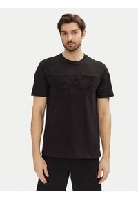 EA7 Emporio Armani T-Shirt 7M000149 AF14772 UC001 Czarny Regular Fit. Kolor: czarny. Materiał: bawełna #1
