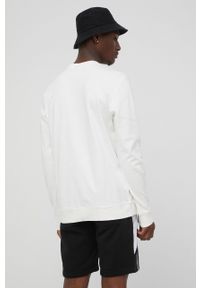 Only & Sons bluza bawełniana męska kolor biały z nadrukiem. Kolor: biały. Materiał: bawełna. Wzór: nadruk