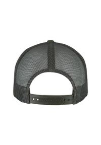 FLEXFIT - YP Classics Retro 5 Panel Trucker Cap. Kolor: brązowy, zielony, wielokolorowy. Styl: retro