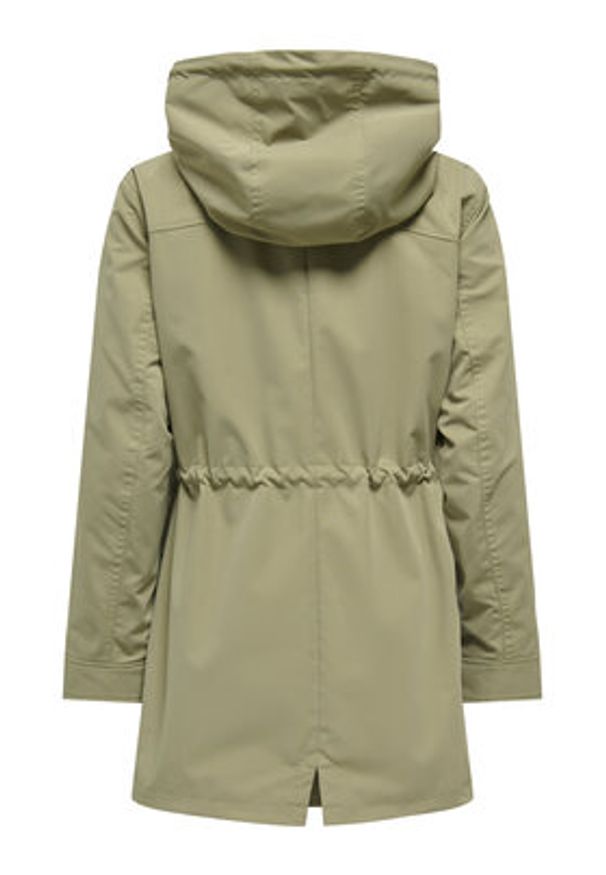 only - ONLY Parka Louise 15312869 Zielony Regular Fit. Kolor: zielony. Materiał: syntetyk