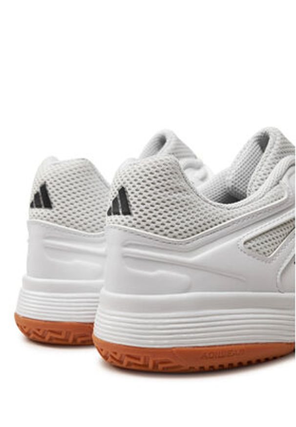 Adidas - adidas Buty halowe Speedcourt Indoor IH3159 Biały. Kolor: biały. Materiał: materiał, mesh