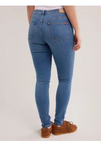 Big-Star - Jeansy damskie skinny niebieskie Adela 367. Kolor: niebieski. Sezon: lato #6