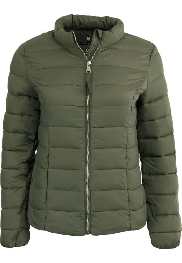 WE THE PEOPLE - Damska kurtka zimowa Eliza Olive XL - Ciepła i Wodoodporna. Kolor: zielony. Materiał: nylon. Sezon: zima. Sport: turystyka piesza