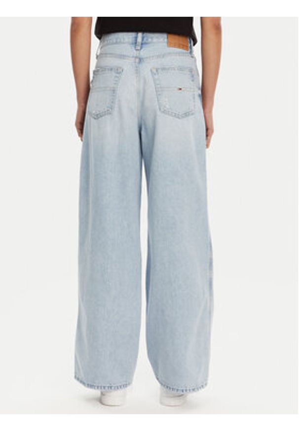 Tommy Jeans Jeansy Claire DW0DW21281 Niebieski Wide Leg. Kolor: niebieski