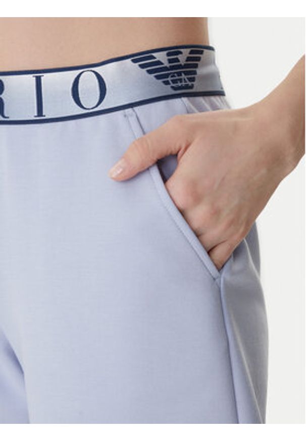 EA7 Emporio Armani Szorty sportowe 7W001153 AF12501 Niebieski Regular Fit. Kolor: niebieski. Materiał: syntetyk
