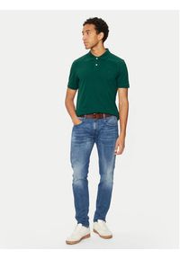 U.S. Polo Assn. Polo MUP3312 Zielony Regular Fit. Typ kołnierza: polo. Kolor: zielony. Materiał: bawełna #5