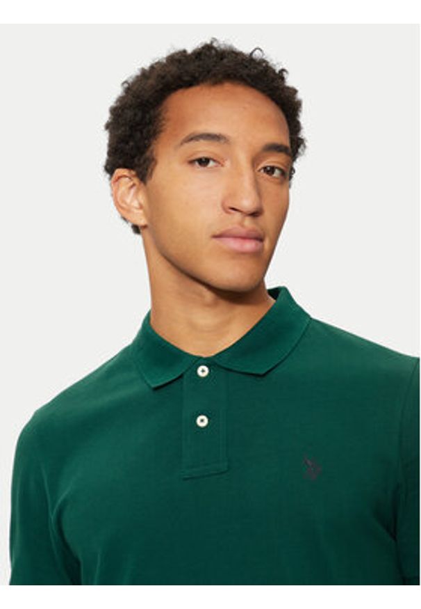 U.S. Polo Assn. Polo MUP3312 Zielony Regular Fit. Typ kołnierza: polo. Kolor: zielony. Materiał: bawełna
