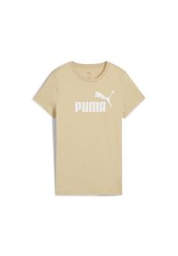 Puma - Damska koszulka z logo ESS No. 1 PUMA Pebble Path Black. Kolor: czarny. Sport: fitness