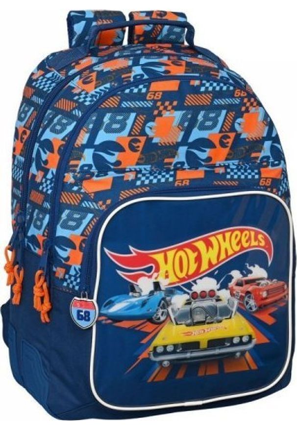 Hot Wheels Plecak szkolny Hot Wheels Speed club Pomarańczowy (32 x 42 x 15 cm). Kolor: pomarańczowy