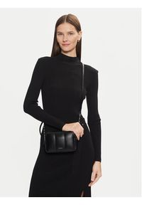 Calvin Klein Torebka Line Quilt Camera Bag K60K613076 Czarny. Kolor: czarny. Materiał: skórzane #3