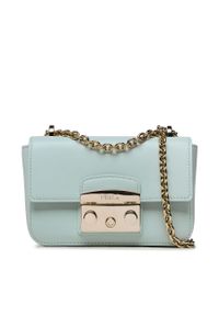 Torebka Furla Metropolis WB00828-AX0733-1859S-1-007-20-BG-B Minty. Kolor: zielony. Materiał: skórzane #1