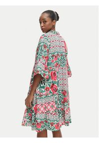Iconique Sukienka letnia Morena IC26-094 Kolorowy Relaxed Fit. Materiał: syntetyk. Wzór: kolorowy. Sezon: lato #3
