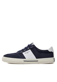 Pepe Jeans Sneakersy Kenton Strap M PMS31042 Granatowy. Kolor: niebieski