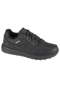 skechers - Buty do chodzenia męskie Skechers 205236BBK. Zapięcie: sznurówki. Kolor: czarny. Materiał: materiał, syntetyk. Szerokość cholewki: normalna. Model: Skechers Sport. Sport: turystyka piesza