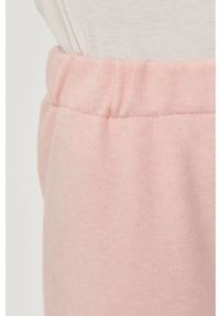 Answear Lab - Spodnie. Kolor: różowy. Materiał: dzianina #4
