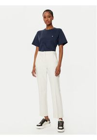 Weekend Max Mara T-Shirt Satrapo 2515971031 Granatowy Regular Fit. Kolor: niebieski. Materiał: bawełna #5