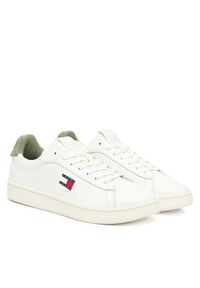 Tommy Jeans Sneakersy Archive '98 EM0EM01596 Biały. Kolor: biały. Materiał: skóra #5