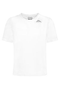 Kappa Komplet 2 t-shirtów Logo Alyce 322564W Biały Regular Fit. Kolor: biały. Materiał: bawełna #3