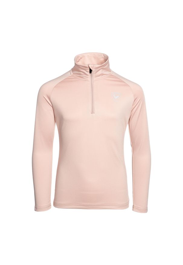 Bluza dziecięca Rossignol Girl Warm Stretch. Kolor: różowy. Sezon: zima. Sport: narciarstwo