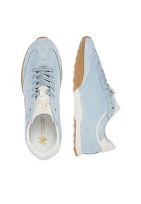 Beverly Hills Polo Club Sneakersy EO-L240044 Niebieski. Kolor: niebieski. Materiał: skóra, zamsz #2
